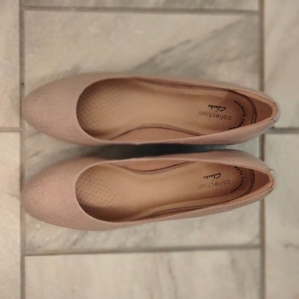 Clarks Women's Mallory Luna Closed Wedge Platform